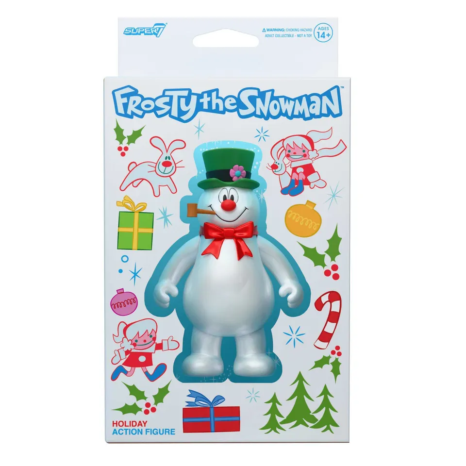 Super7 ReAction Frosty the Snowman figurina 9,5 cm bomboana