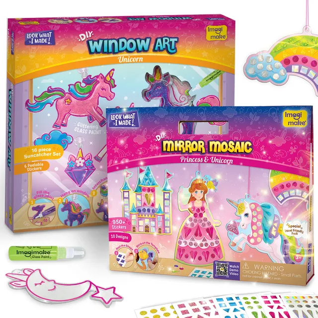 Imagimake Unicorn Craft Combo set creativitate 3+ ani
