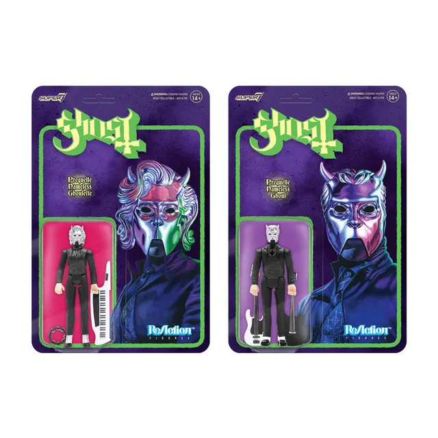 Super7 ReAction Ghost Nameless Ghoul set 2 figurine 9,5 cm