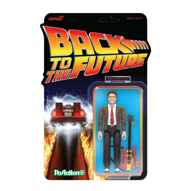 Super7 ReAction+ Marty McFly 55 figurină cu chitară