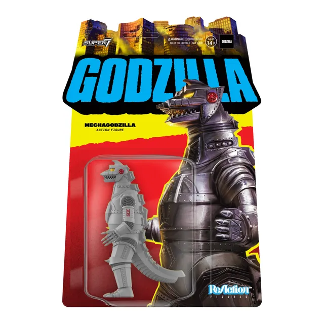 Super7 ReAction Mechagodzilla 74 figurină 9,5cm