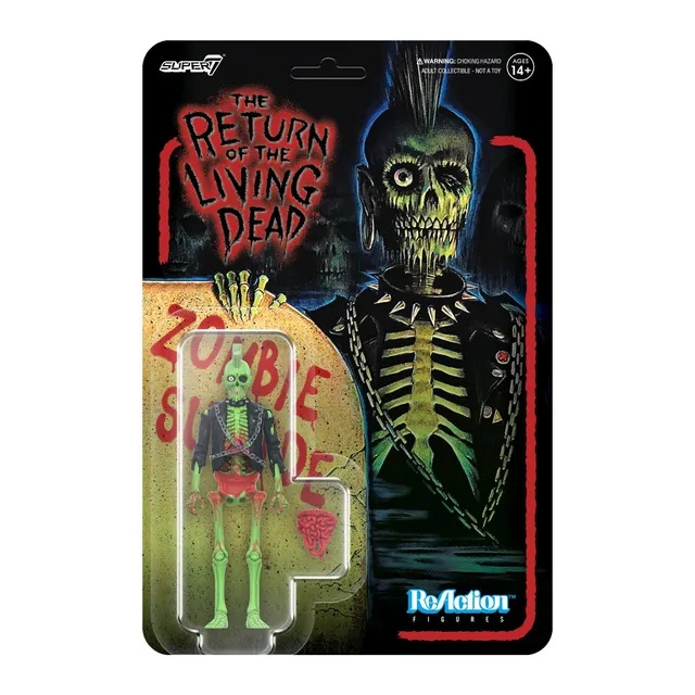 Super7 ReAction Living Dead Zombie Suicide figurina 9,5 cm