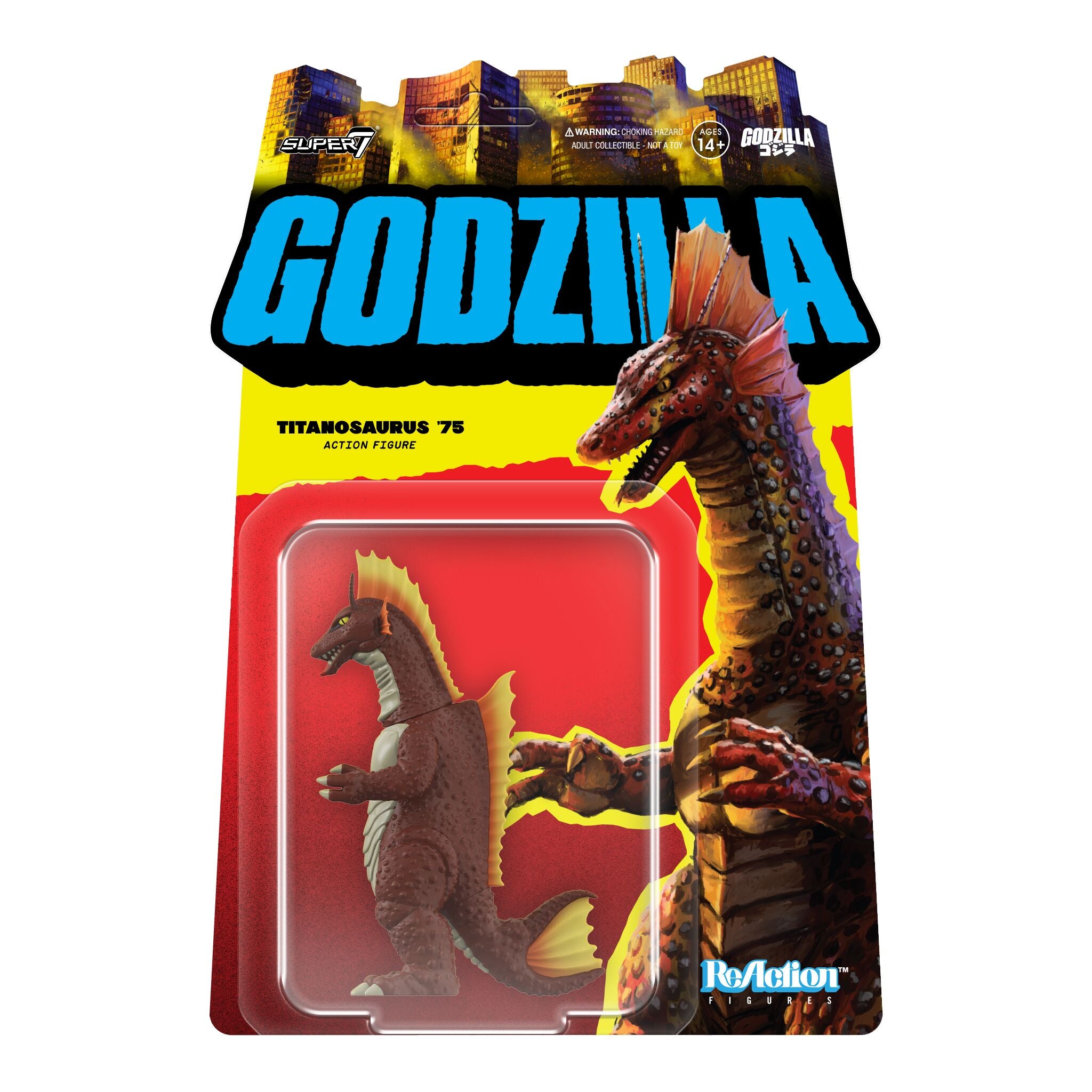 Super7 Toho Wave 07 set 4 figurine Godzilla 9,5 cm