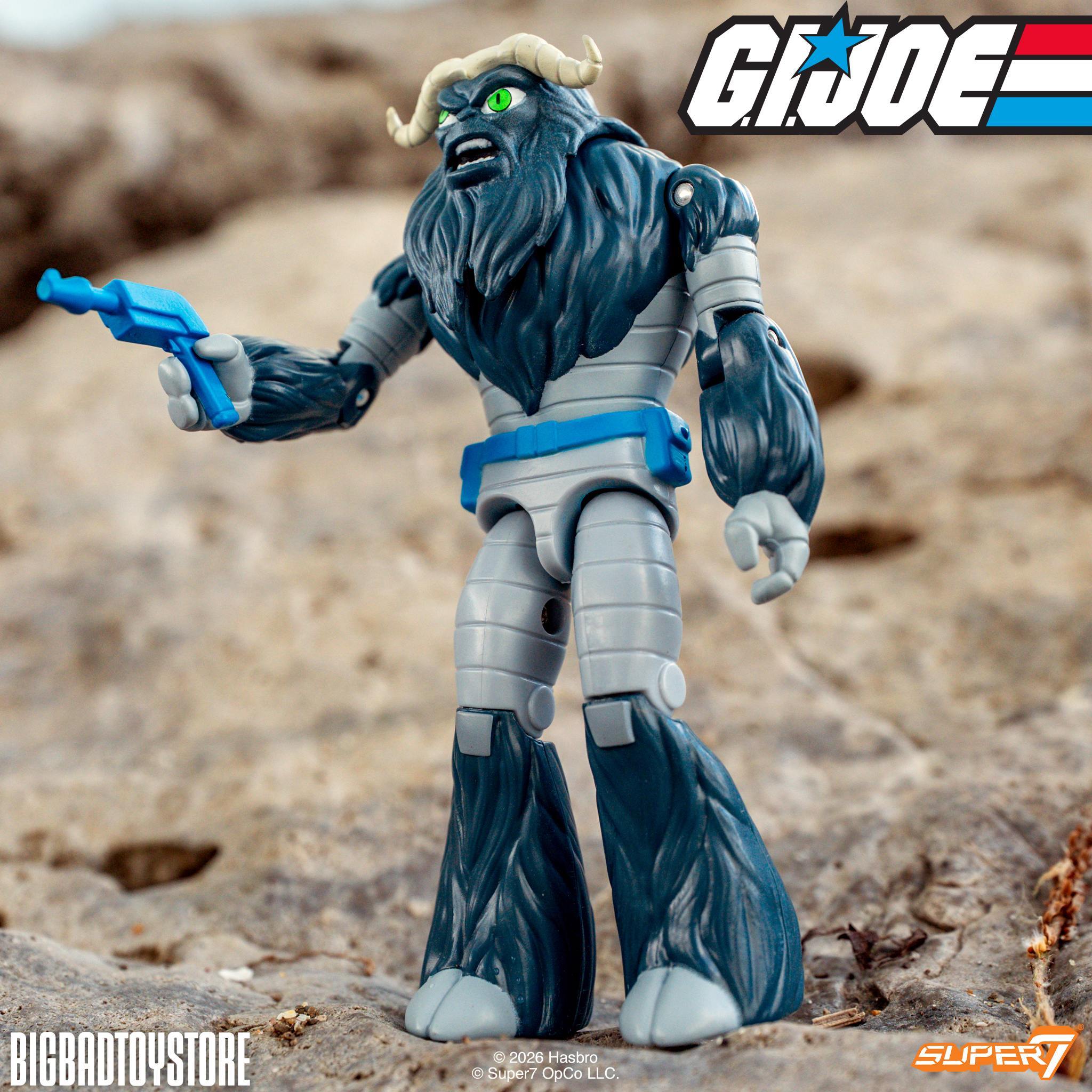 Super7 G.I. Joe ReAction+ Fatal Fluffy set 3 figurine 11 cm