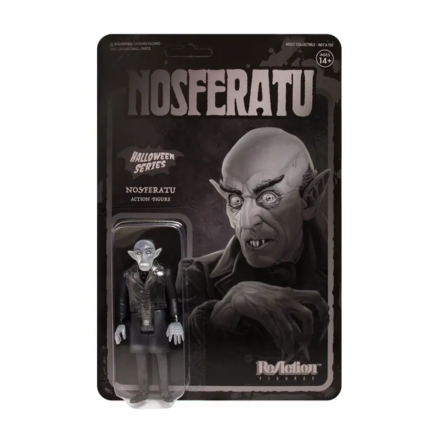Super7 ReAction Nosferatu Shadow figurina 9,5 cm transparenta