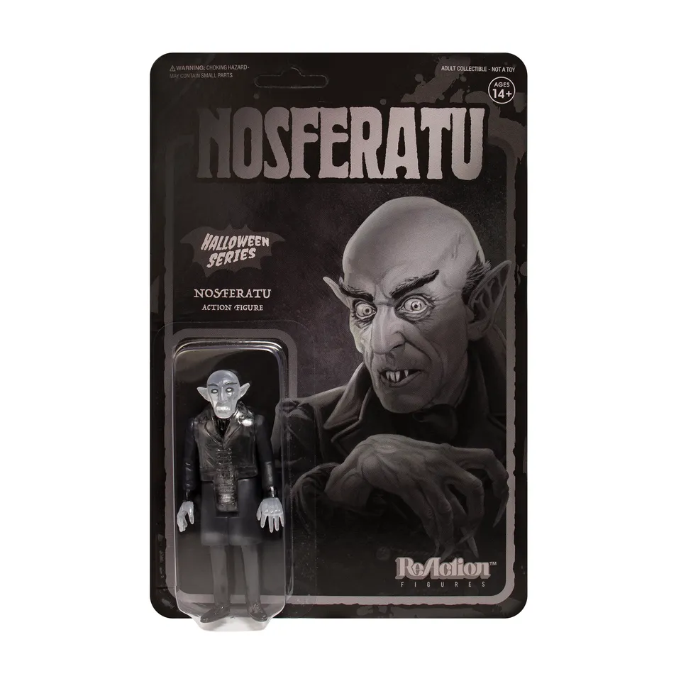 Super7 ReAction Nosferatu Shadow figurina 9,5 cm transparenta