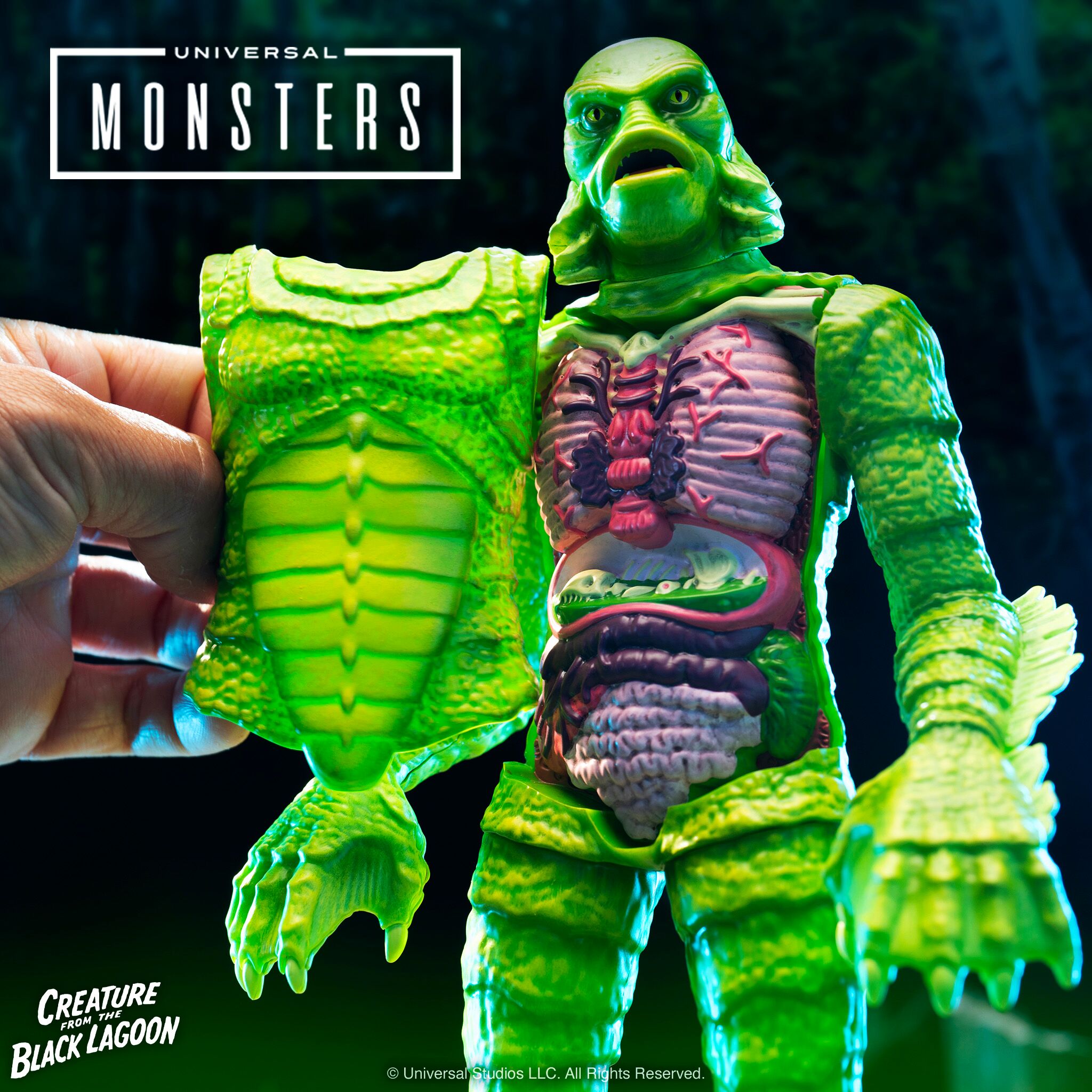 Super7 Super Cyborg Creature from the Black Lagoon figurina full color 28 cm