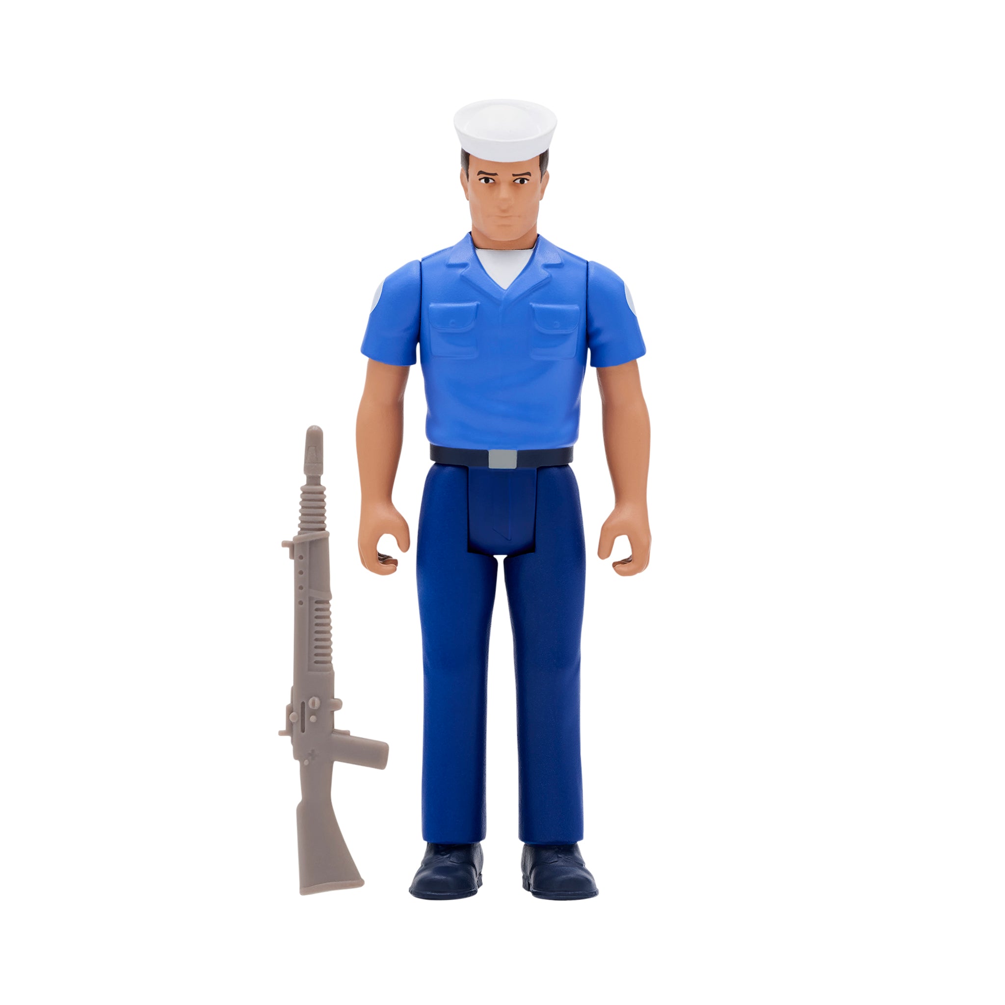 Super7 ReAction G.I. Joe Blueshirt figurina crem barbierit