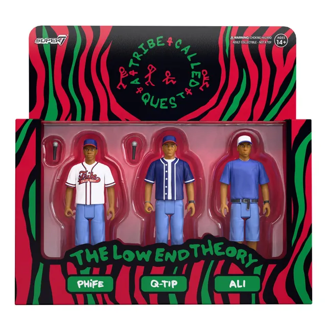 Super7 ReAction A Tribe Called Quest figurine 3-pack Low End