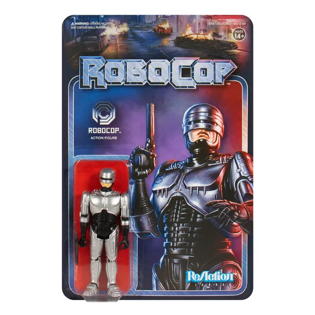 Super7 RoboCop ReAction figurină 9,5 cm cu pistol