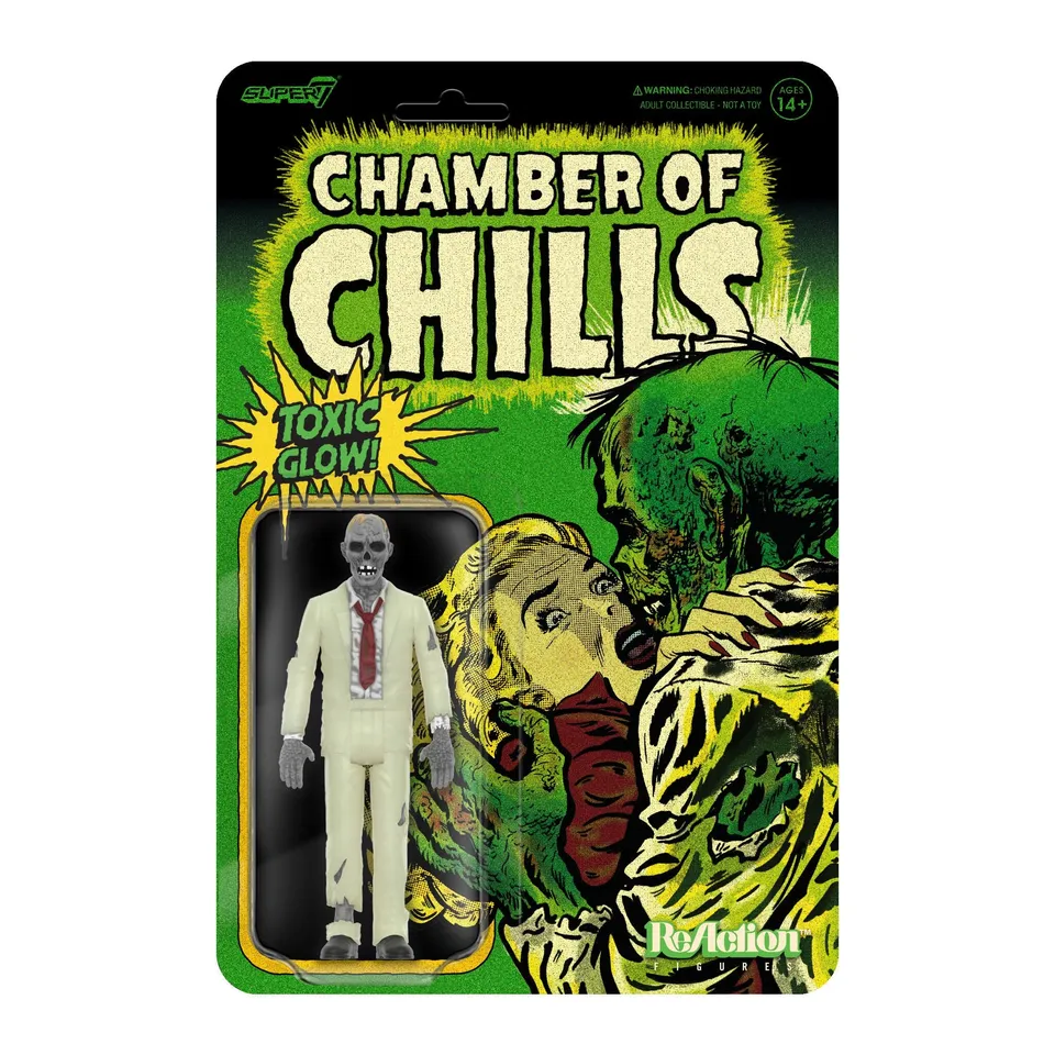 Super7 Pre-Code Horror Heartless Zombie figurină Glow