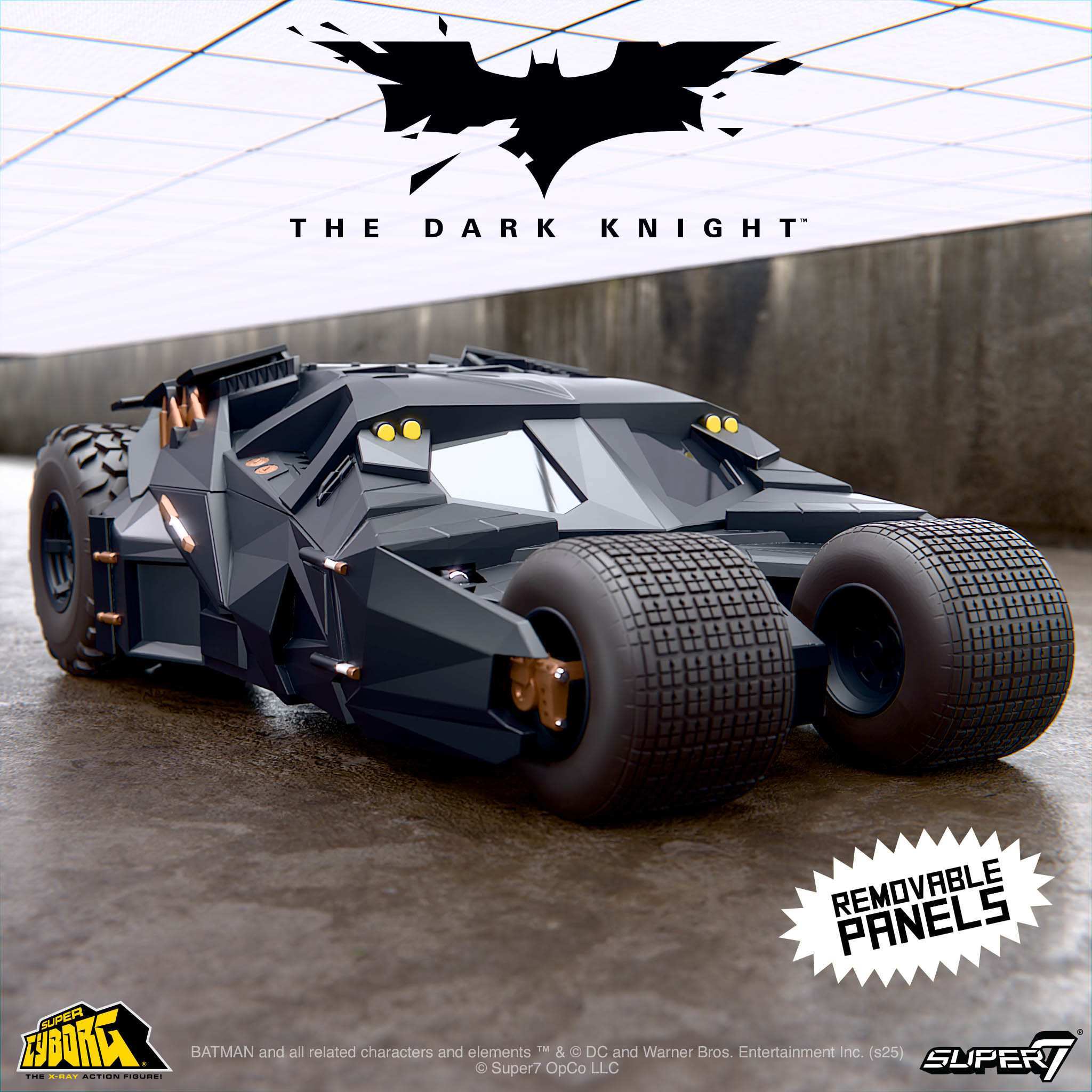 Super7 Batman Tumbler Batmobile mașinuță 25 cm