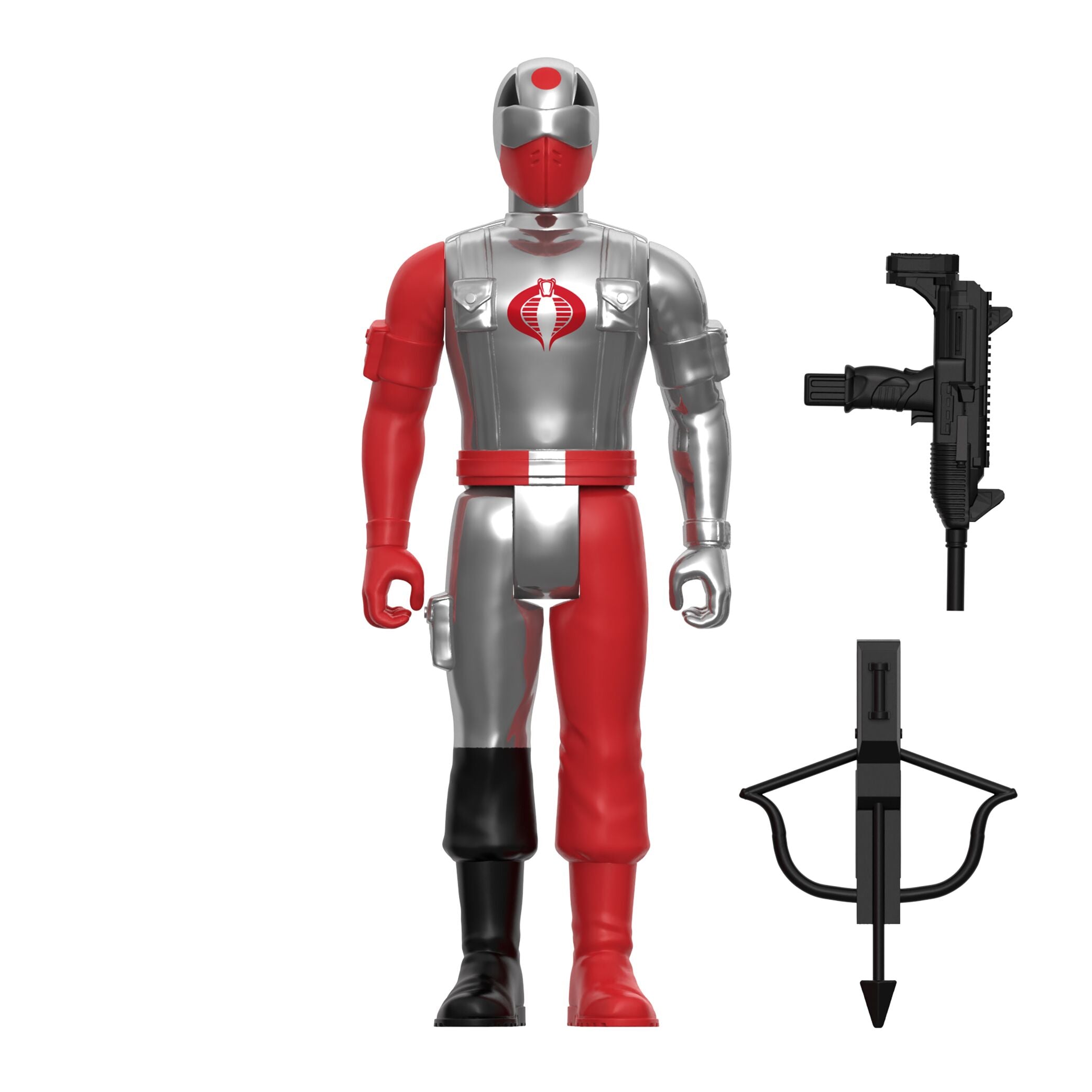 Super7 G.I. Joe Cobra Mortal figurină roșie cu arbaletă