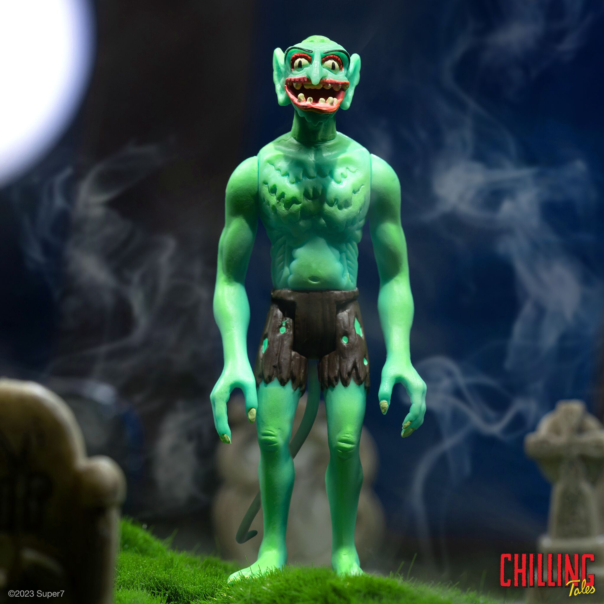 Super7 ReAction Pre-Code Horror Graveyard Ghoul figurină 9,5 cm