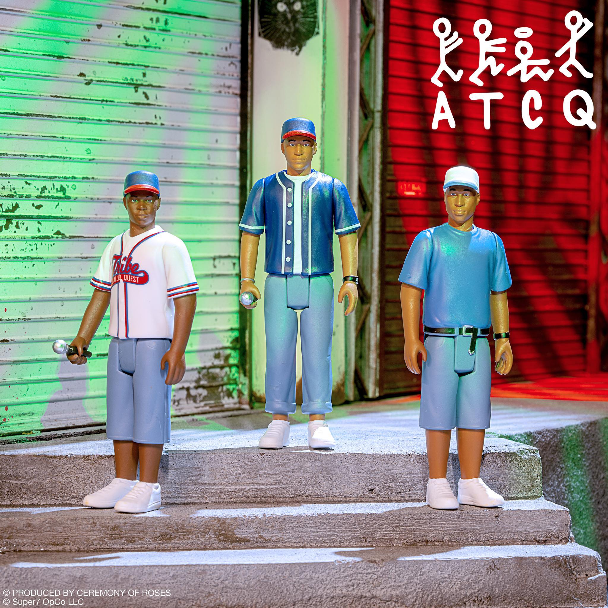 Super7 ReAction A Tribe Called Quest figurine 3-pack Low End
