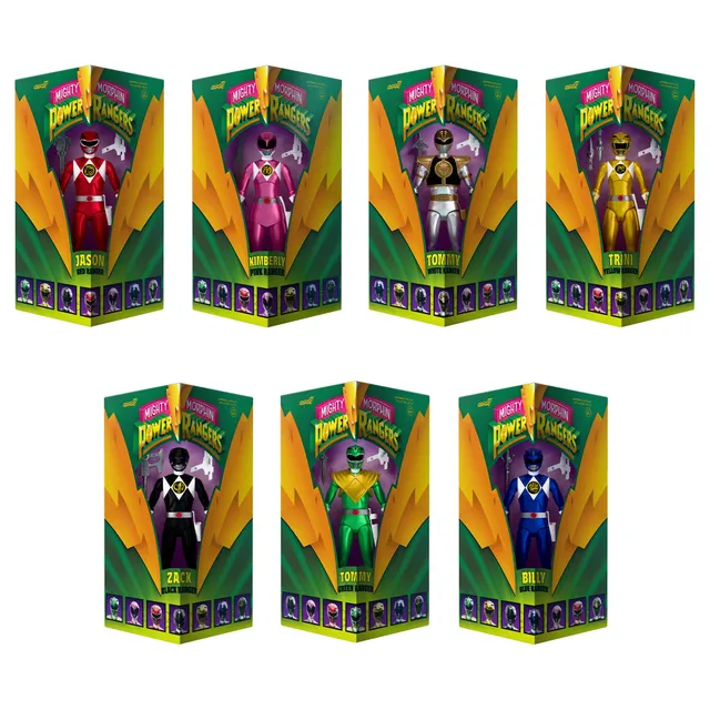 Super7 Deluxe figurina Triangle Box Power Rangers 18 cm