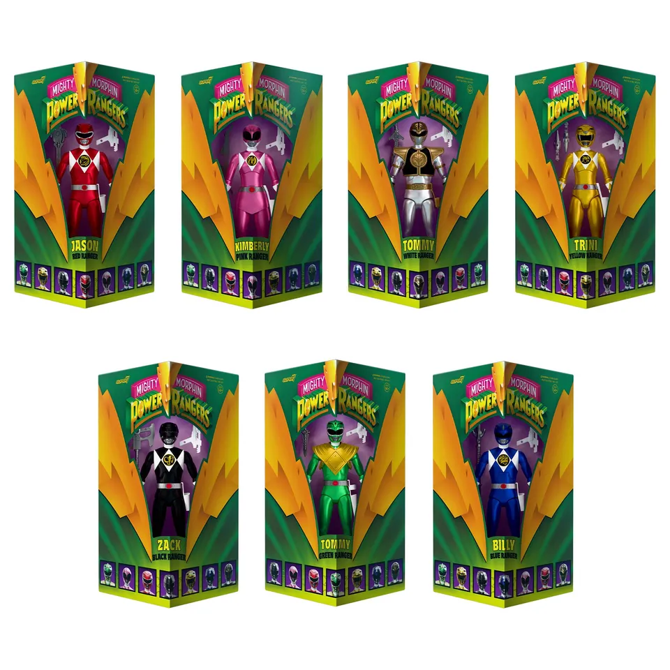 Super7 Deluxe figurina Triangle Box Power Rangers 18 cm