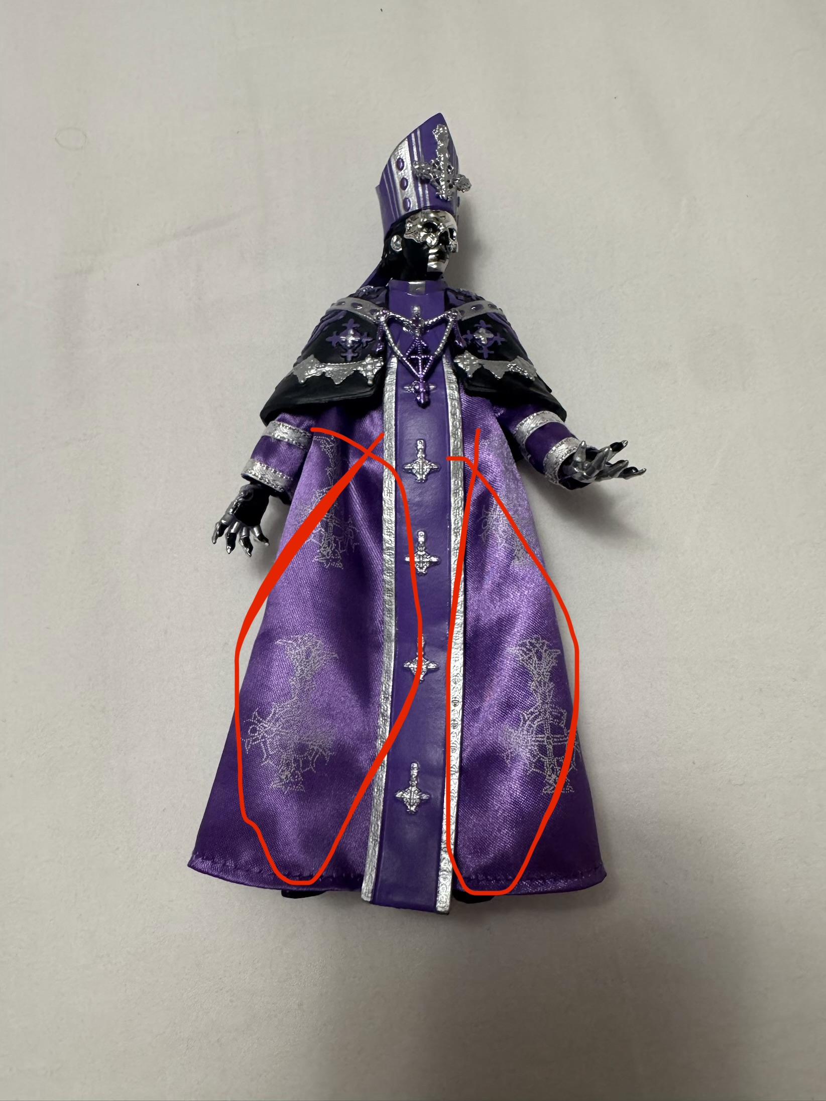 Super7 Ultimates Ghost Papa V figurina 18 cm roba
