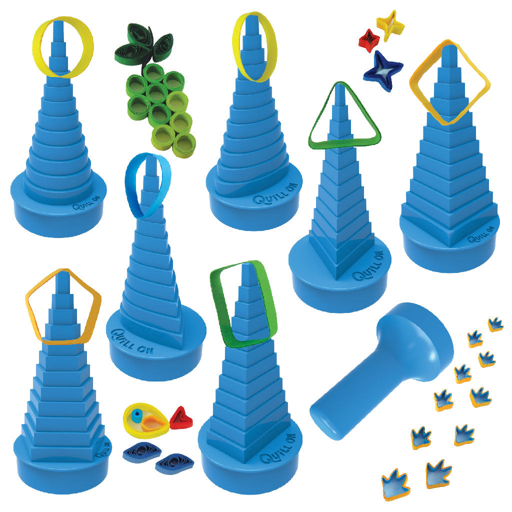 Imagimake Ultimate Border Buddy instrument quilling verde 8 piese