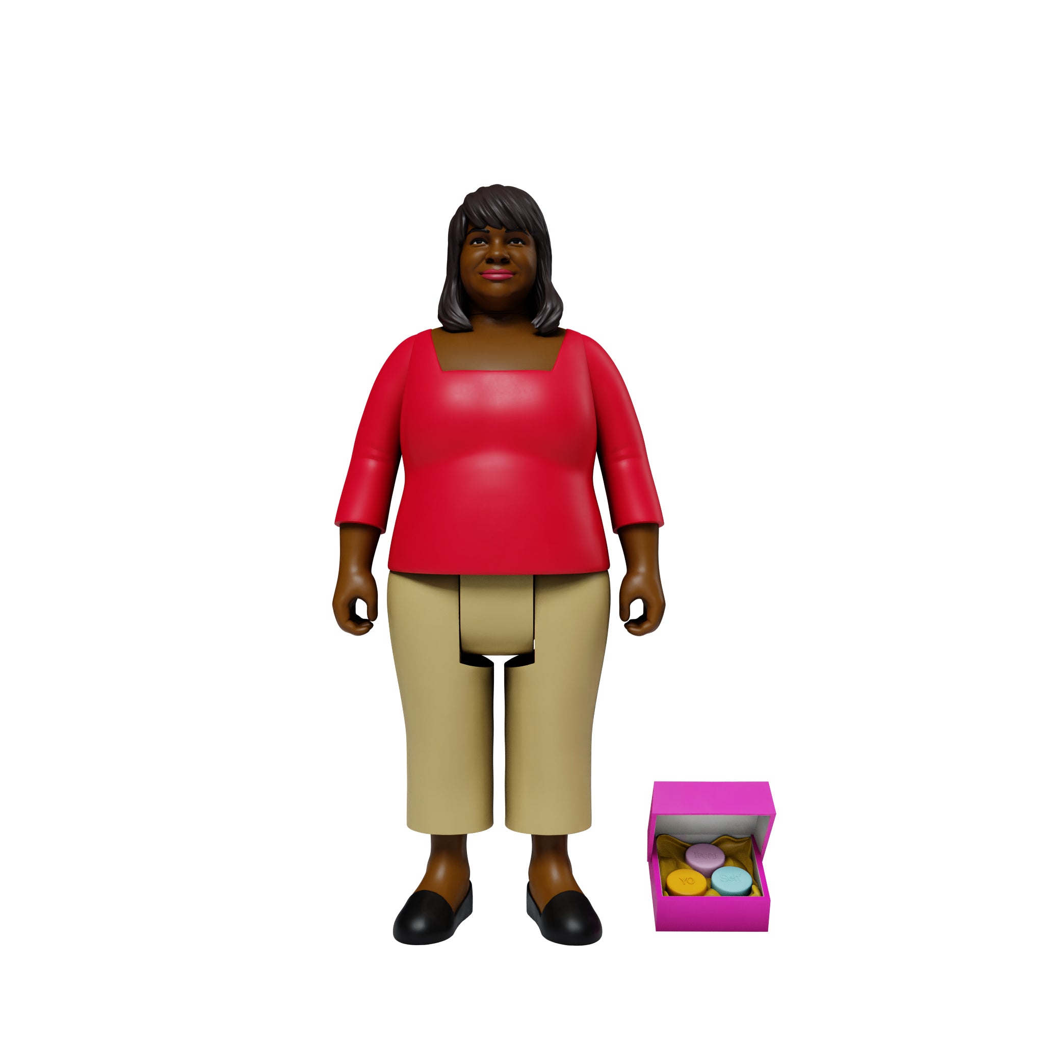 Super7 Parks Recreation Donna Meagle figurină