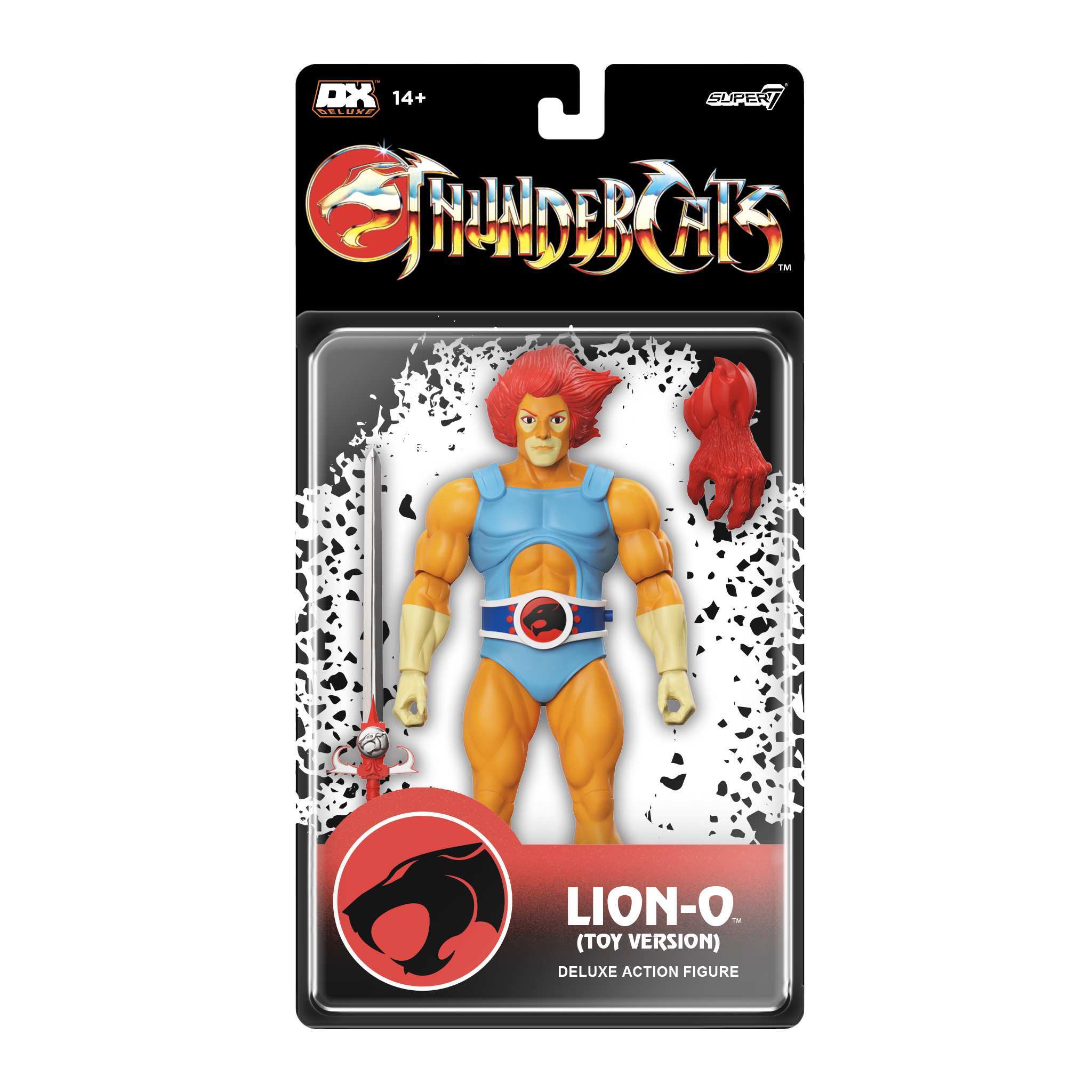 Super7 ThunderCats Deluxe Lion-O Snarf figurine set 2 buc 18 cm