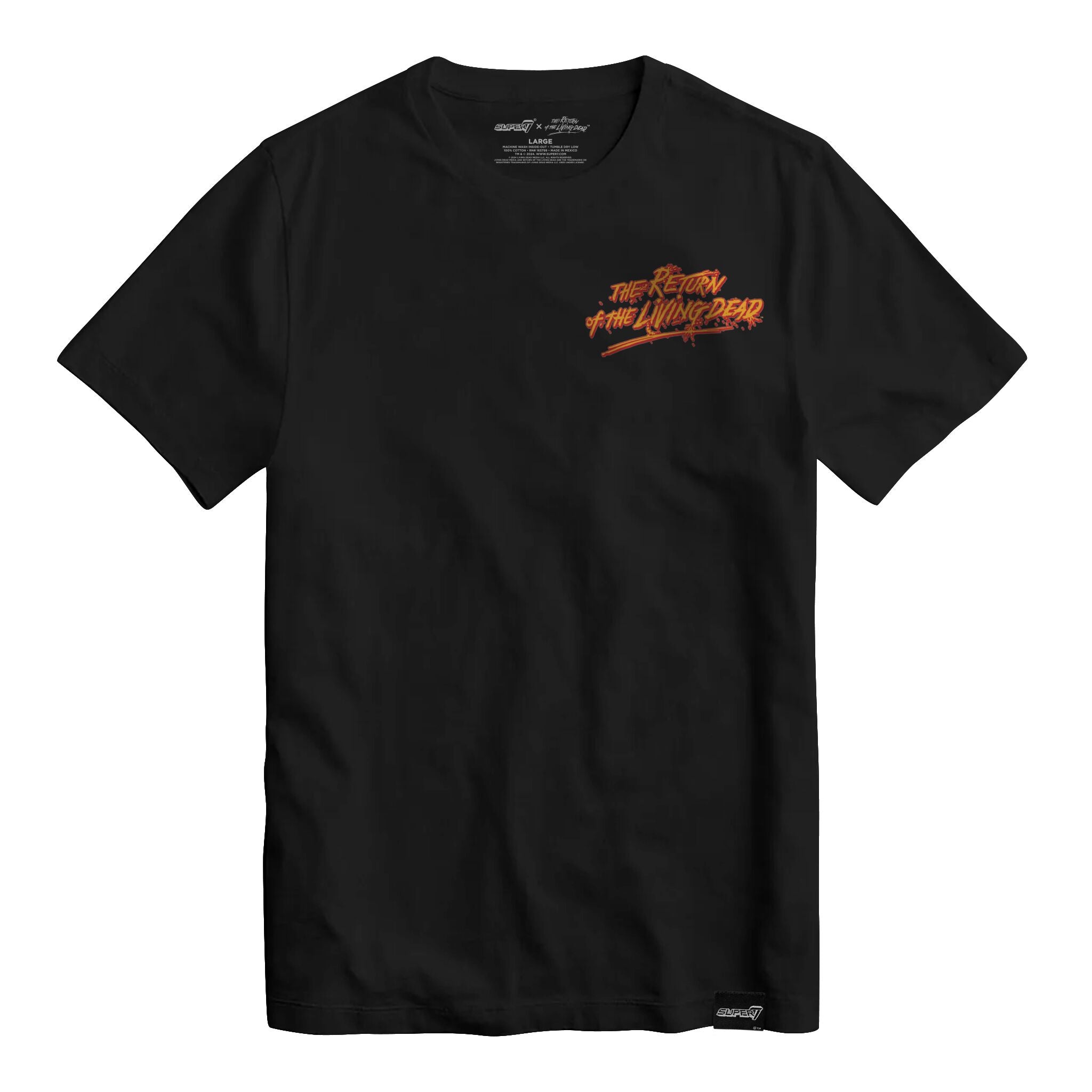 Super7 Return of the Living Dead Split Dog tricou negru