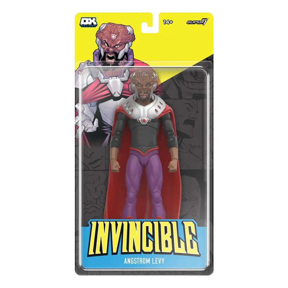 Super7 Invincible Angstrom Levy Wave 01 figurină deluxe 18 cm