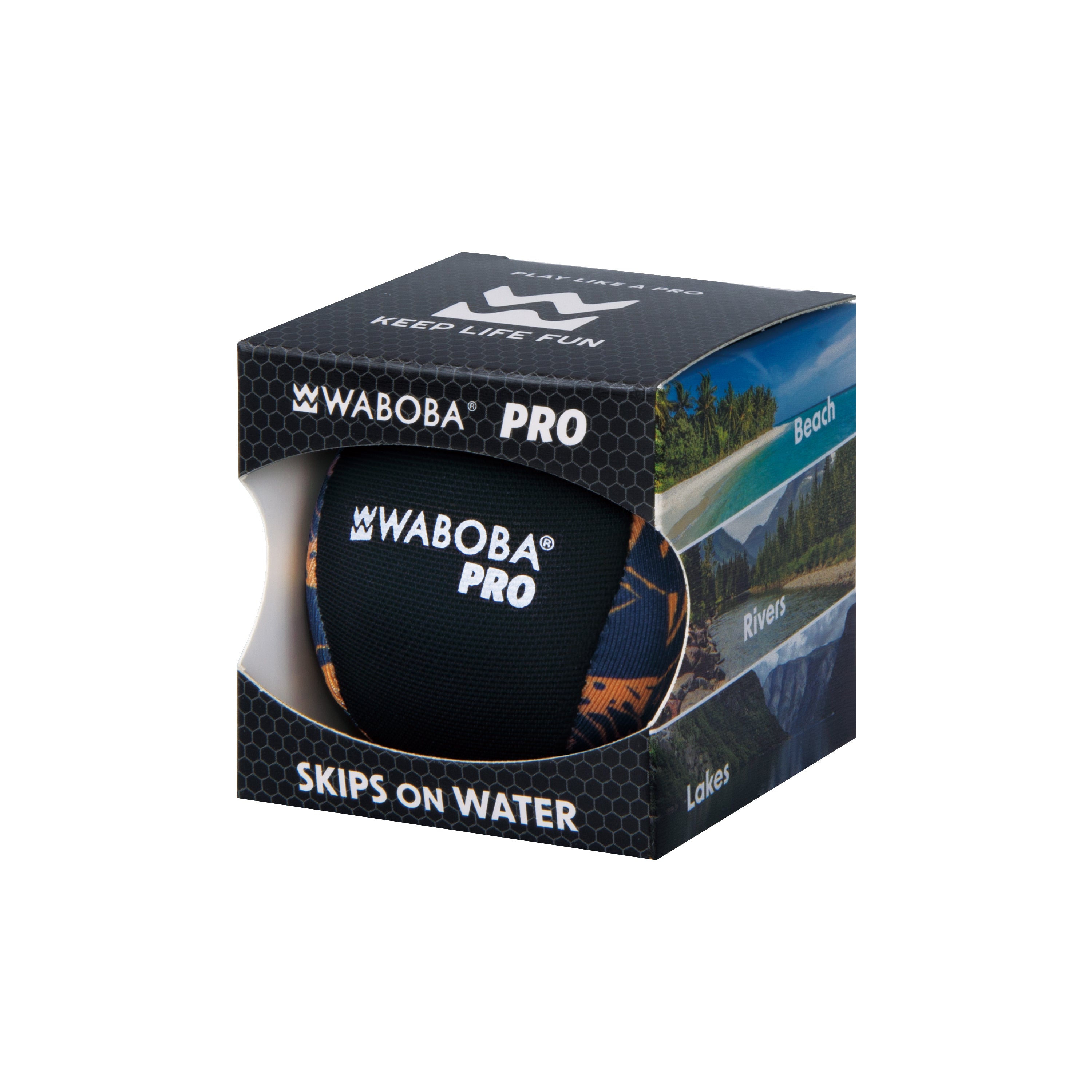 Waboba Pro minge apă Blue Waves 6 cm
