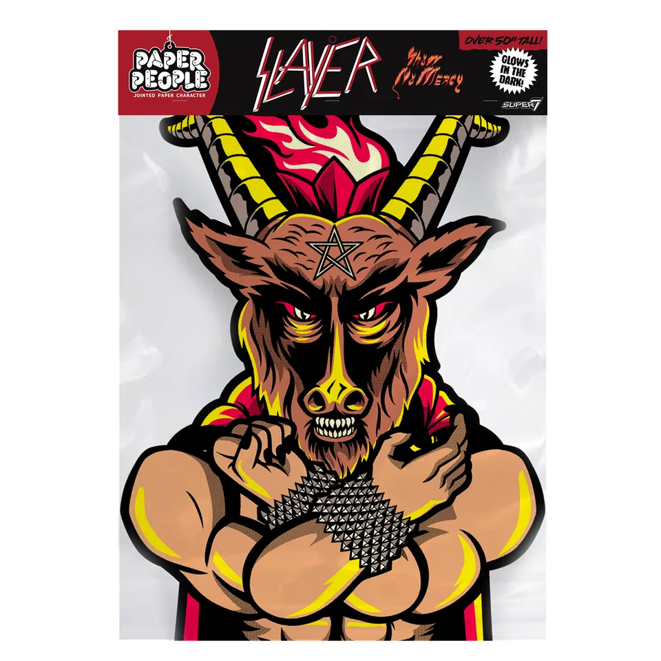 Super7 Paper People Slayer Minotaur decoratiune fosforescenta