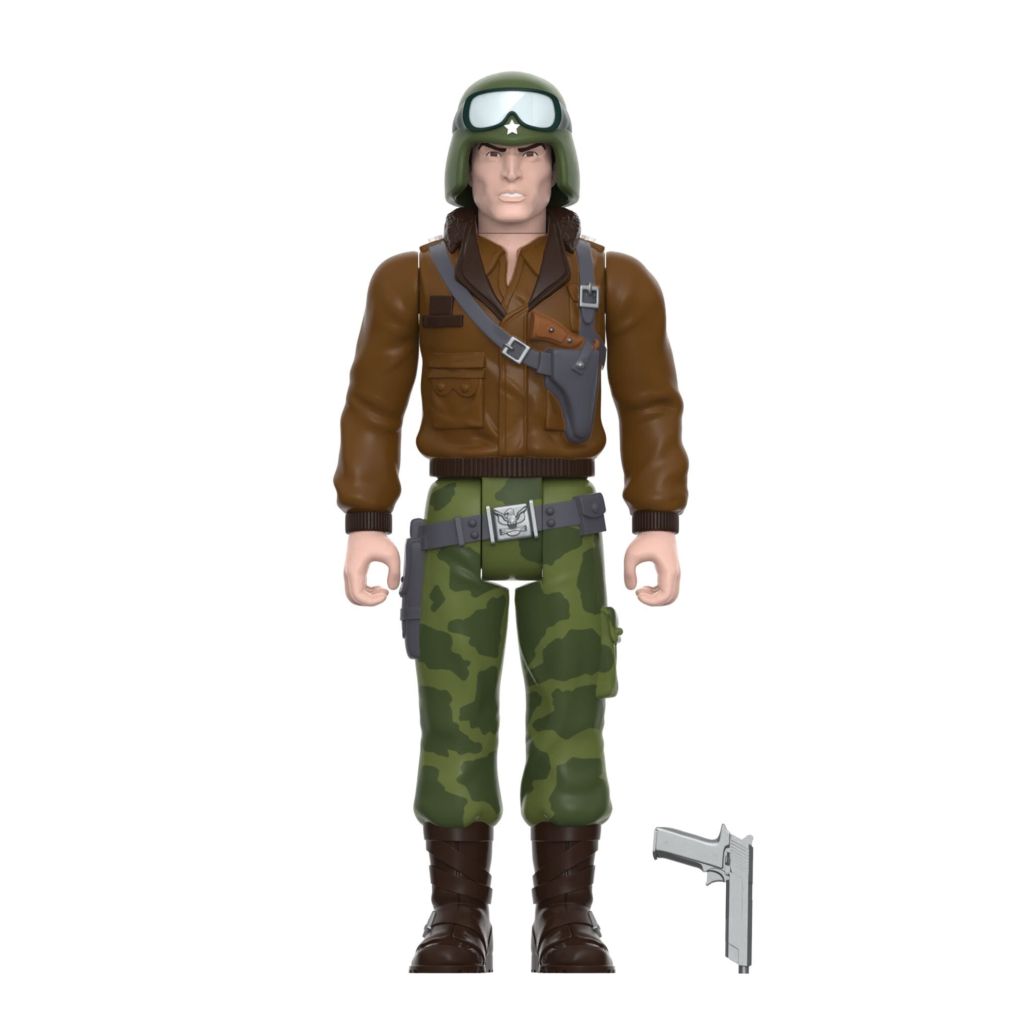 Super7 G.I. Joe ReAction General Hawk figurina 9.5 cm