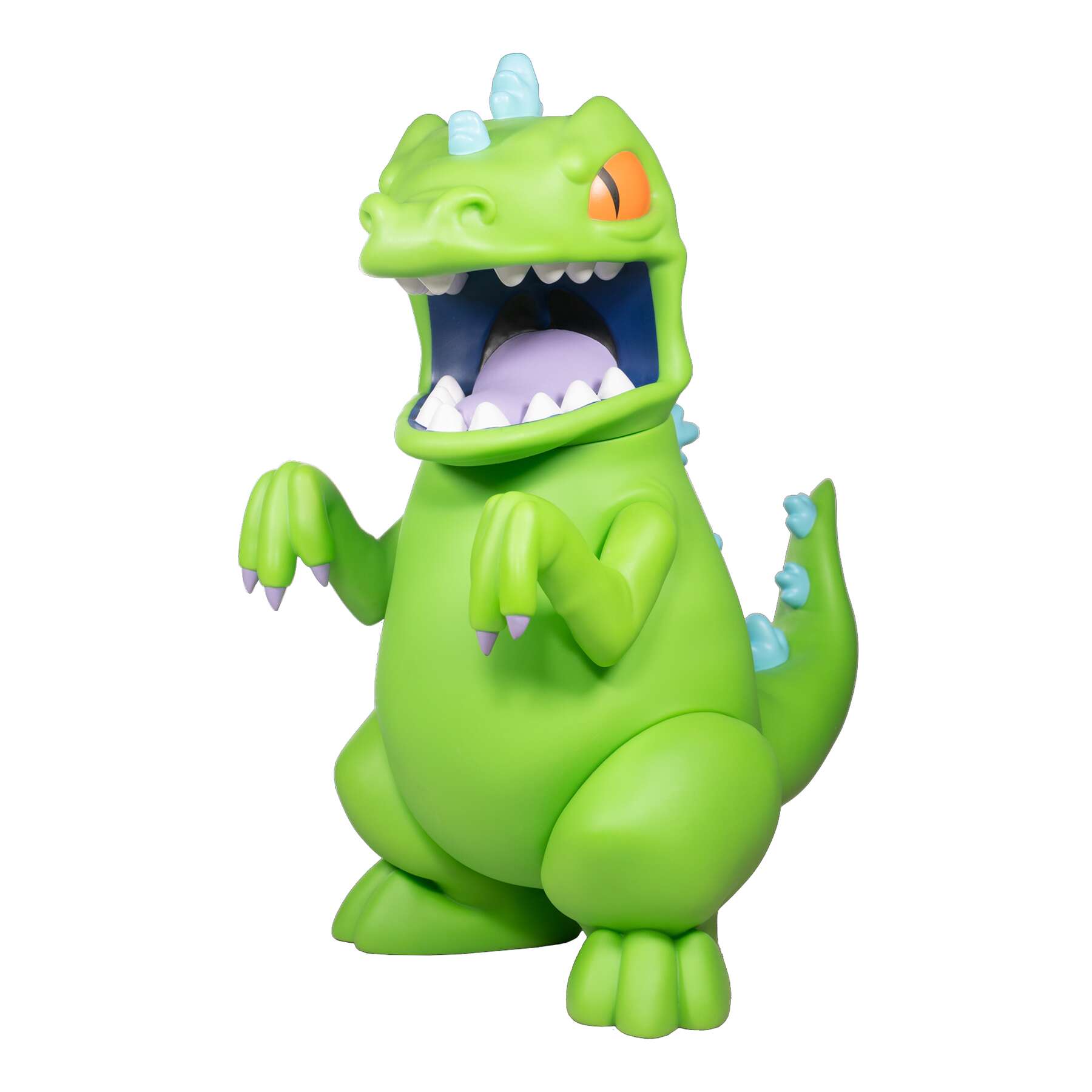 Super7 Rugrats Supersize Reptar figurina vinil 40 cm verde