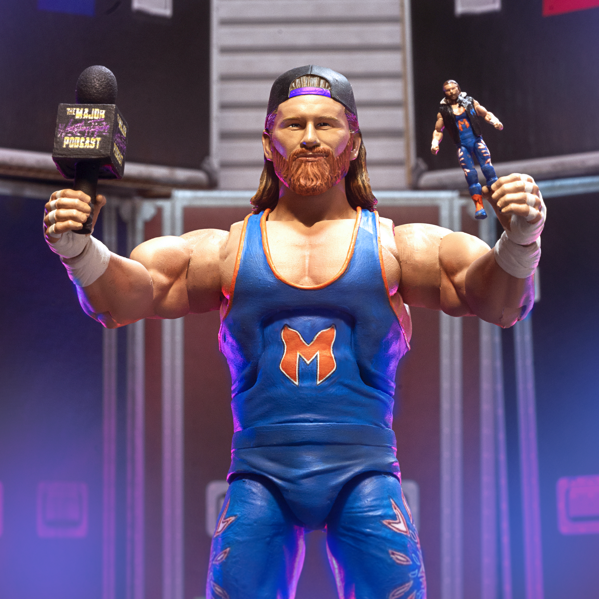 Super7 Ultimates Brian Myers figurina wrestling 7 inch