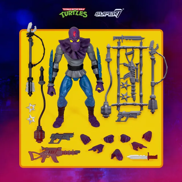 Super7 TMNT ULTIMATES Foot Soldier figurina 18cm