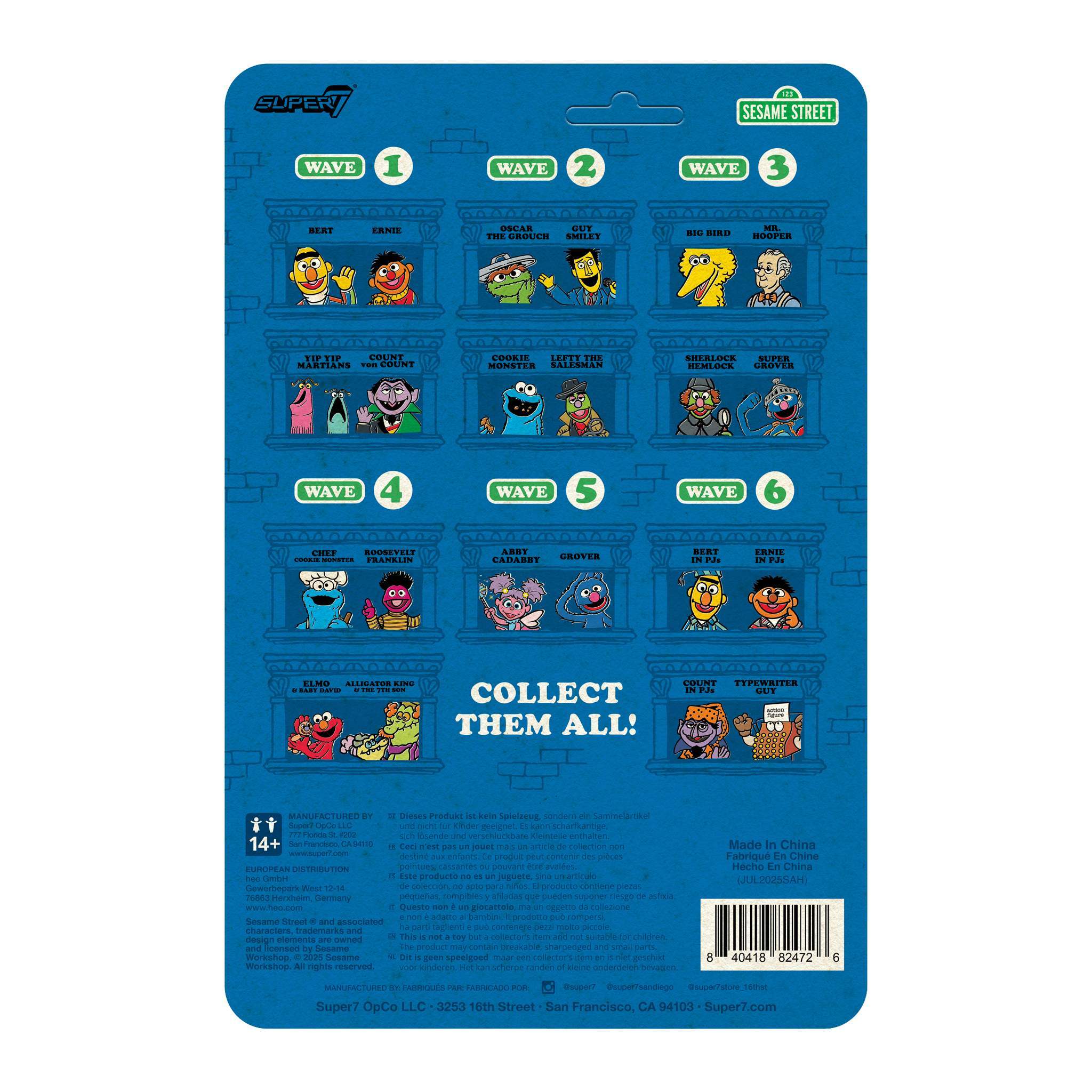 Super7 ReAction Contele figurina 9.5 cm pijama