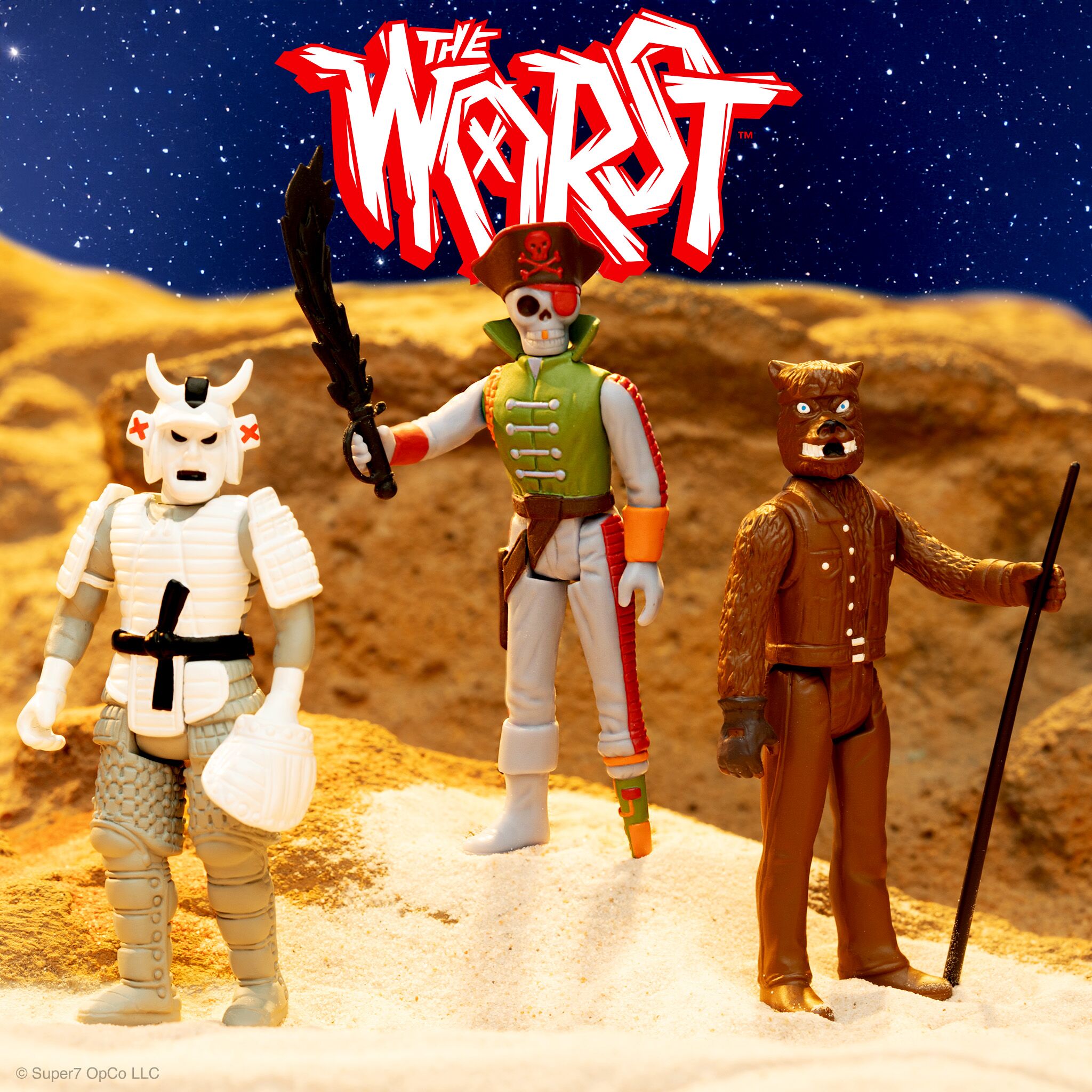 Super7 The Worst ReAction Killer Bat figurina Scum Squad