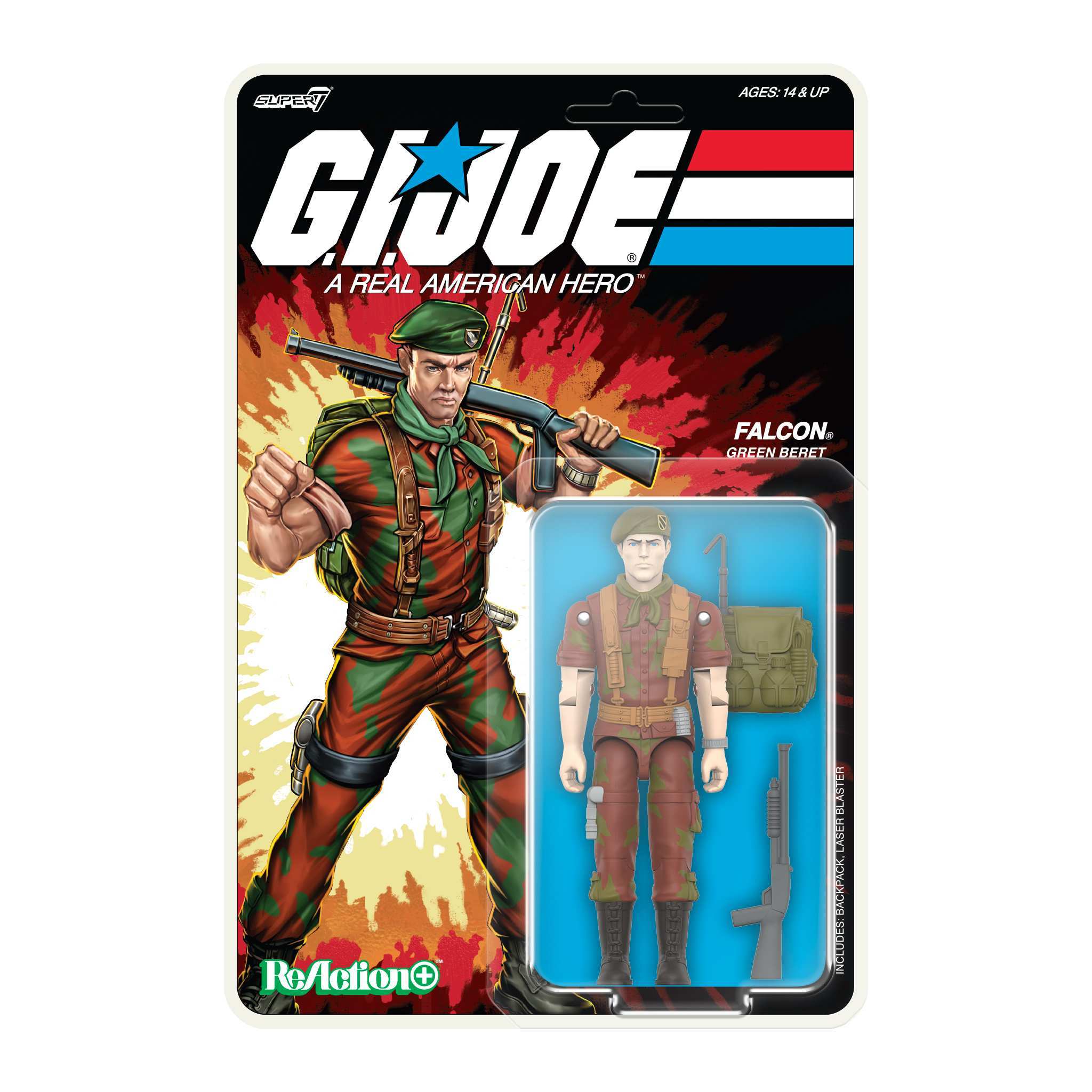 Super7 G.I. Joe ReAction+ Wave 04 set figurine 3 buc film