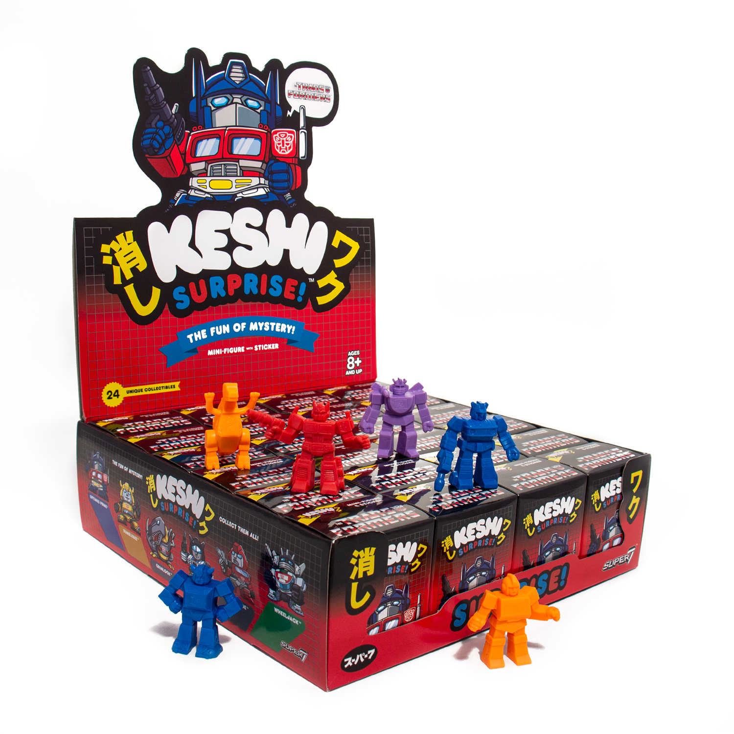 Super7 Transformers Keshi Autobots mini figurina oarba