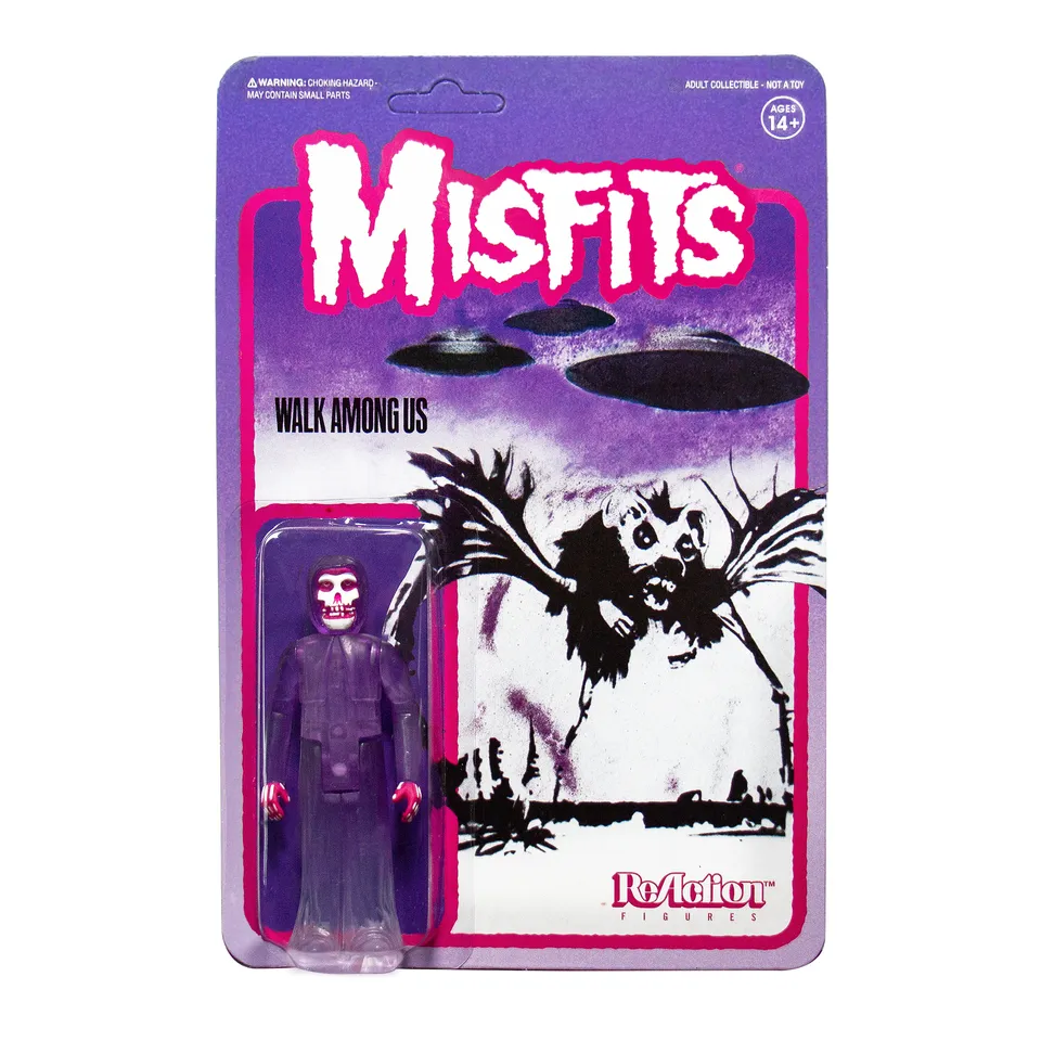 Super7 Misfits figurină Fiend Walk Among Us mov translucid 9,5 cm