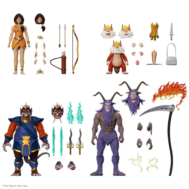 Super7 ThunderCats Ultimates set 4 figurine