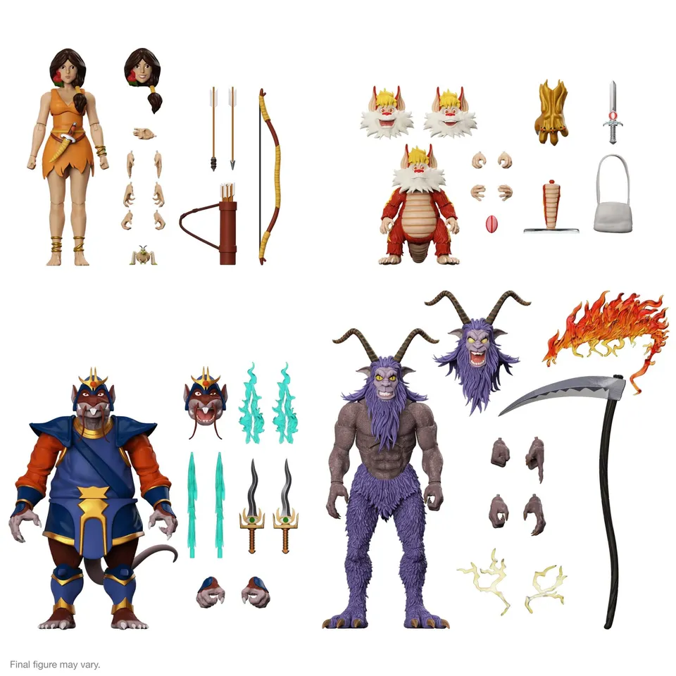 Super7 ThunderCats Ultimates set 4 figurine