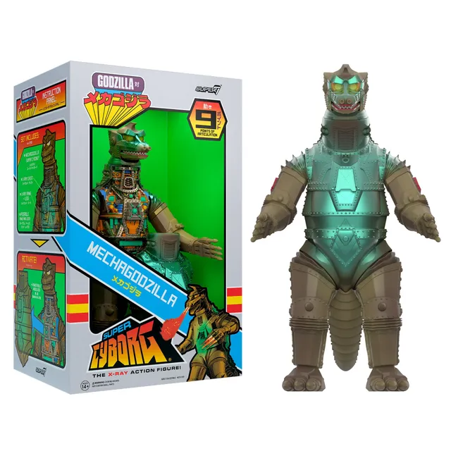 Super7 Toho Super Cyborg MechaGodzilla figurina 11 inch