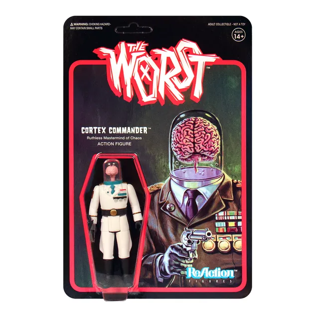 Super7 The Worst Cortex Commander figurină Color 2 articulată