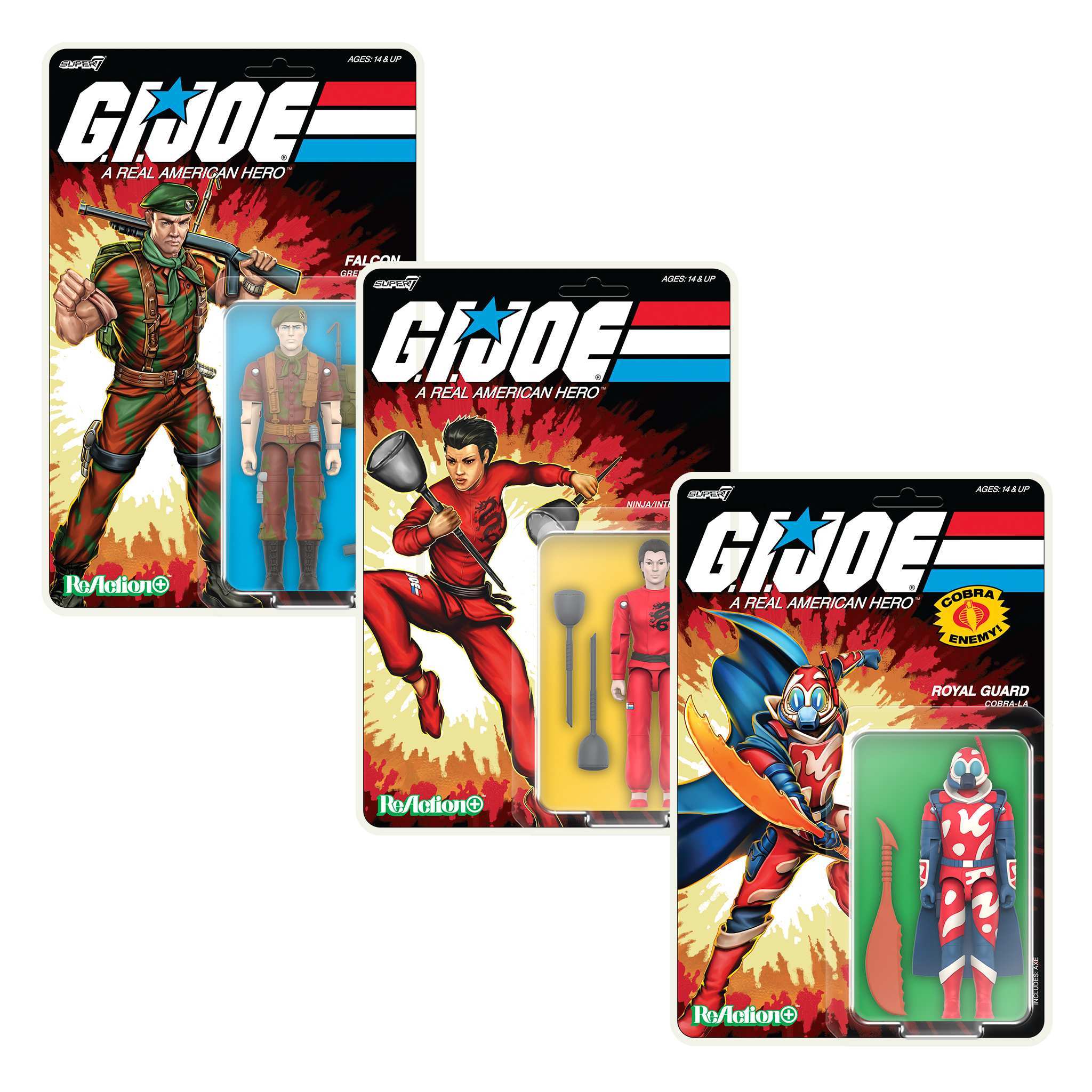 Super7 G.I. Joe Cobra-La Royal Guard figurina 9,5 cm