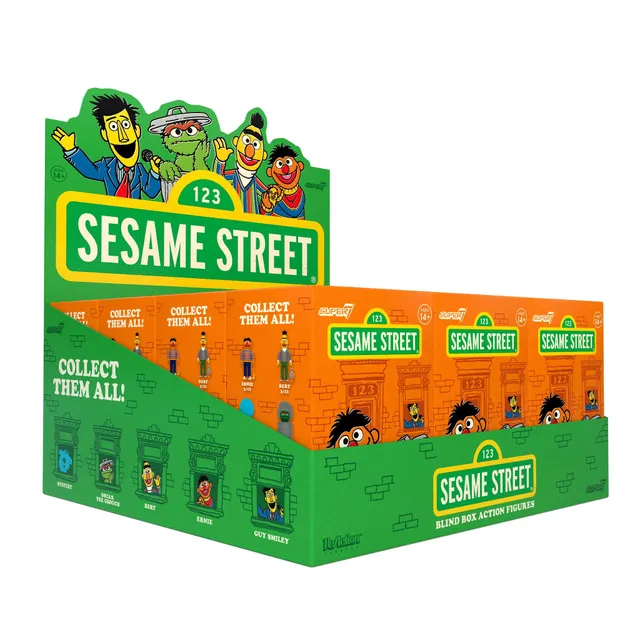 Super7 Sesame Street Blind Box Wave 03 set 12 cutii surpriza