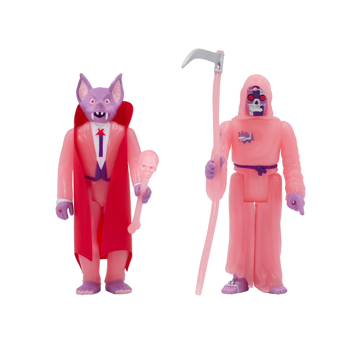 Super7 The Worst Batula Robot Reaper figurine set 2 buc fosforescent