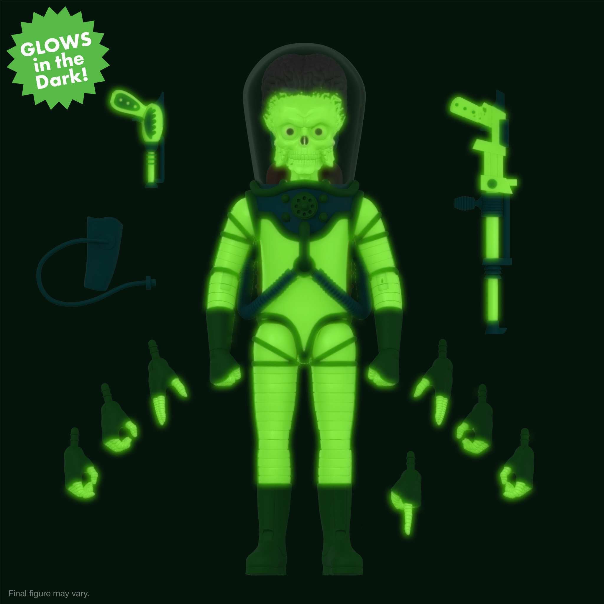 Super7 Mars Attacks ULTIMATES Martian Glow figurina 18 cm