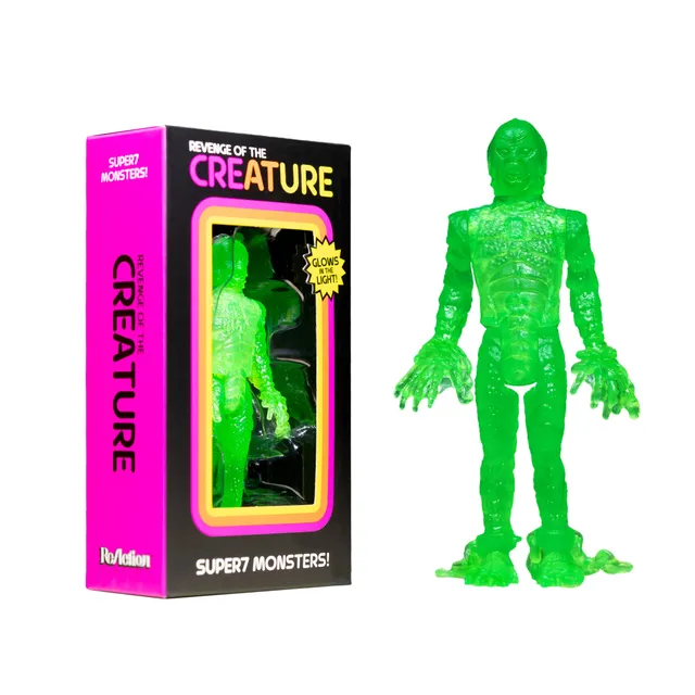 Super7 Universal Monsters ReAction figurină Creature Luminators