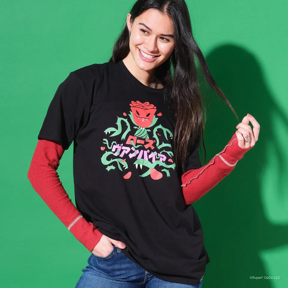 Super7 Kaiju Poster Rose Vampire tricou bumbac