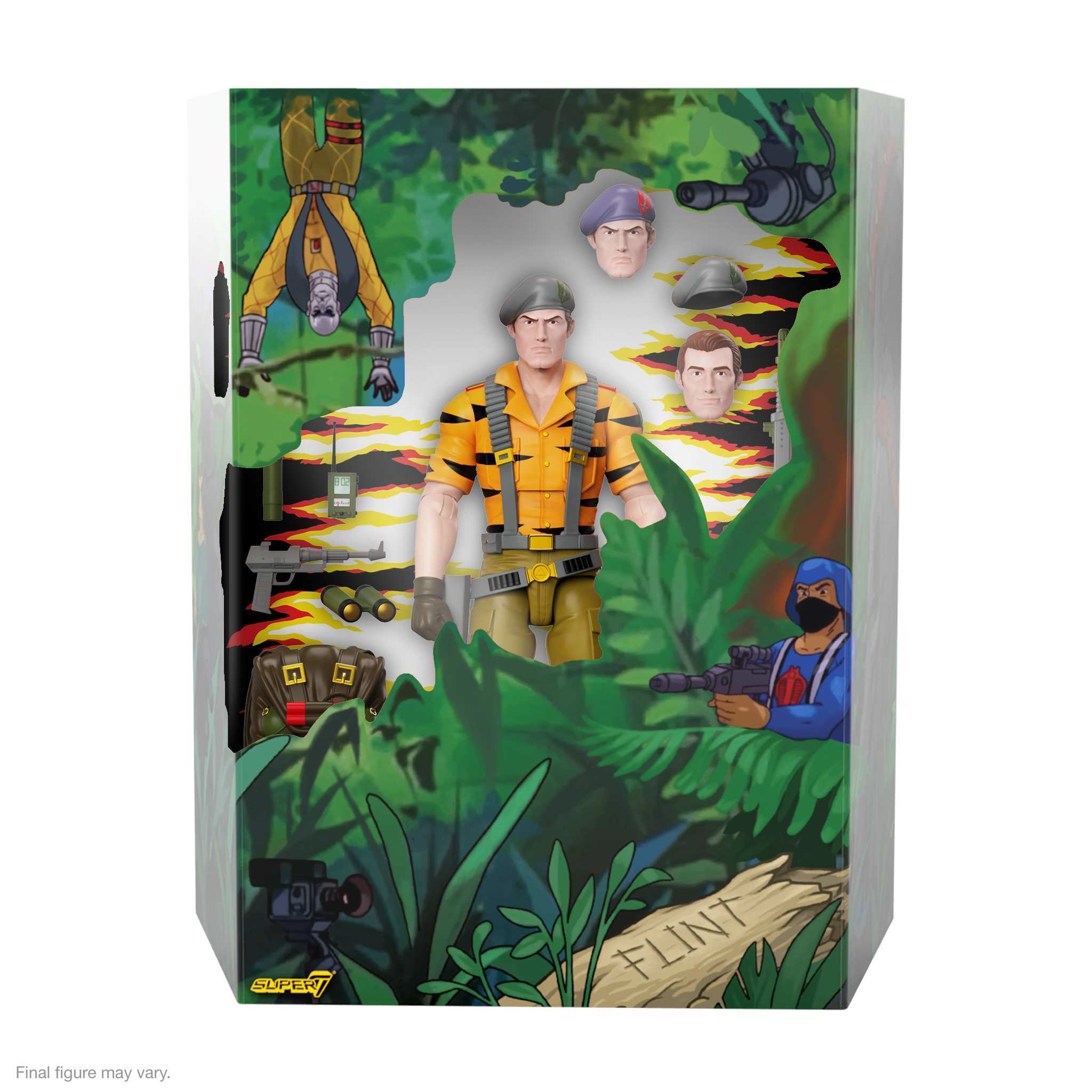 Super7 G.I. Joe Ultimates Flint Tiger Force figurină 18 cm