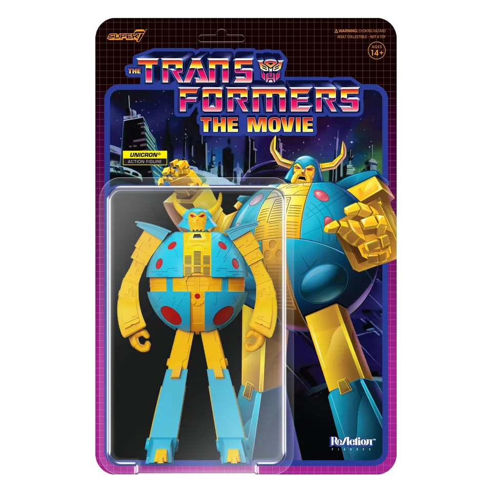 Super7 Transformers ReAction Unicron figurina 15 cm